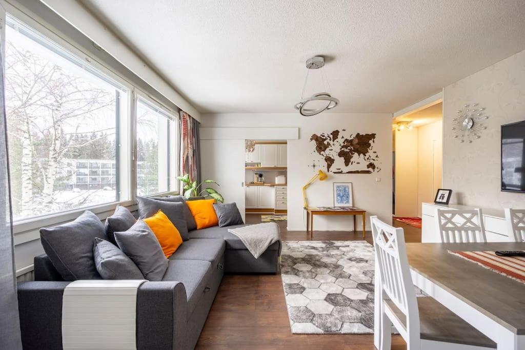 Valoisa Huoneisto Jossa Erinomaiset Vuoteet. Mikkeli Esterno foto