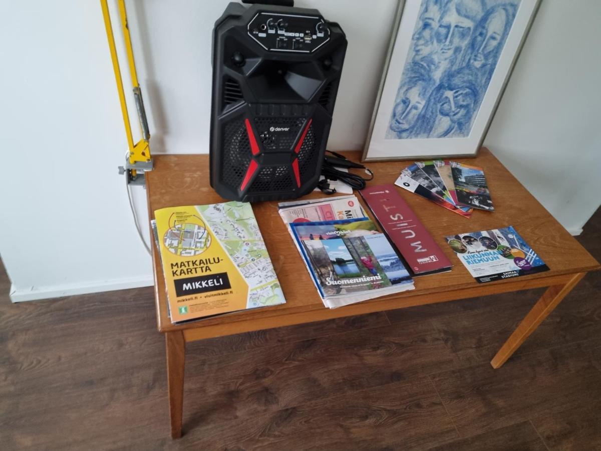 Valoisa Huoneisto Jossa Erinomaiset Vuoteet. Mikkeli Esterno foto
